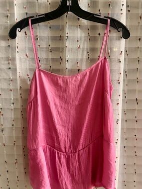 Free People Pink Spaghetti-Strap Camisole